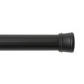 Kenney Mfg No Tools Spring Tension Utility Rod, 42-72", Black KNUTLYL/5